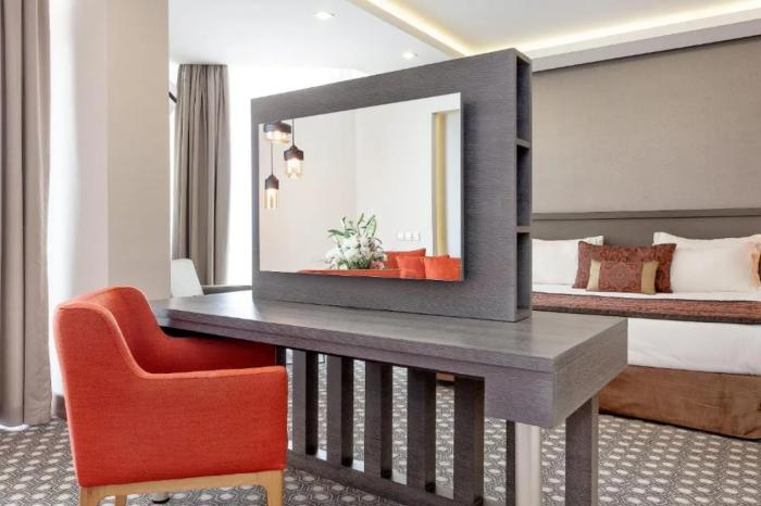 Salamis Bay Conti Resort Hotel & Casino Famagusta  Værelse billede A room at the hotel